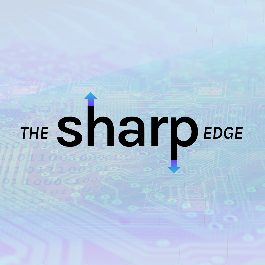 the sharp edge